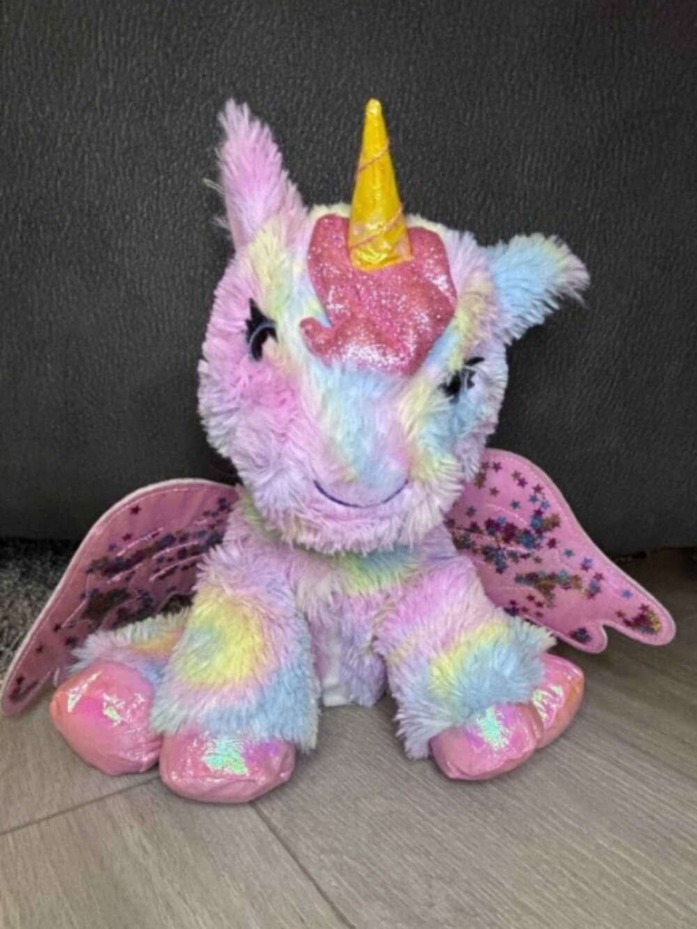 Barbie Dreamtopia Rainbow Unicorn Plush Just Play Light Up Sound